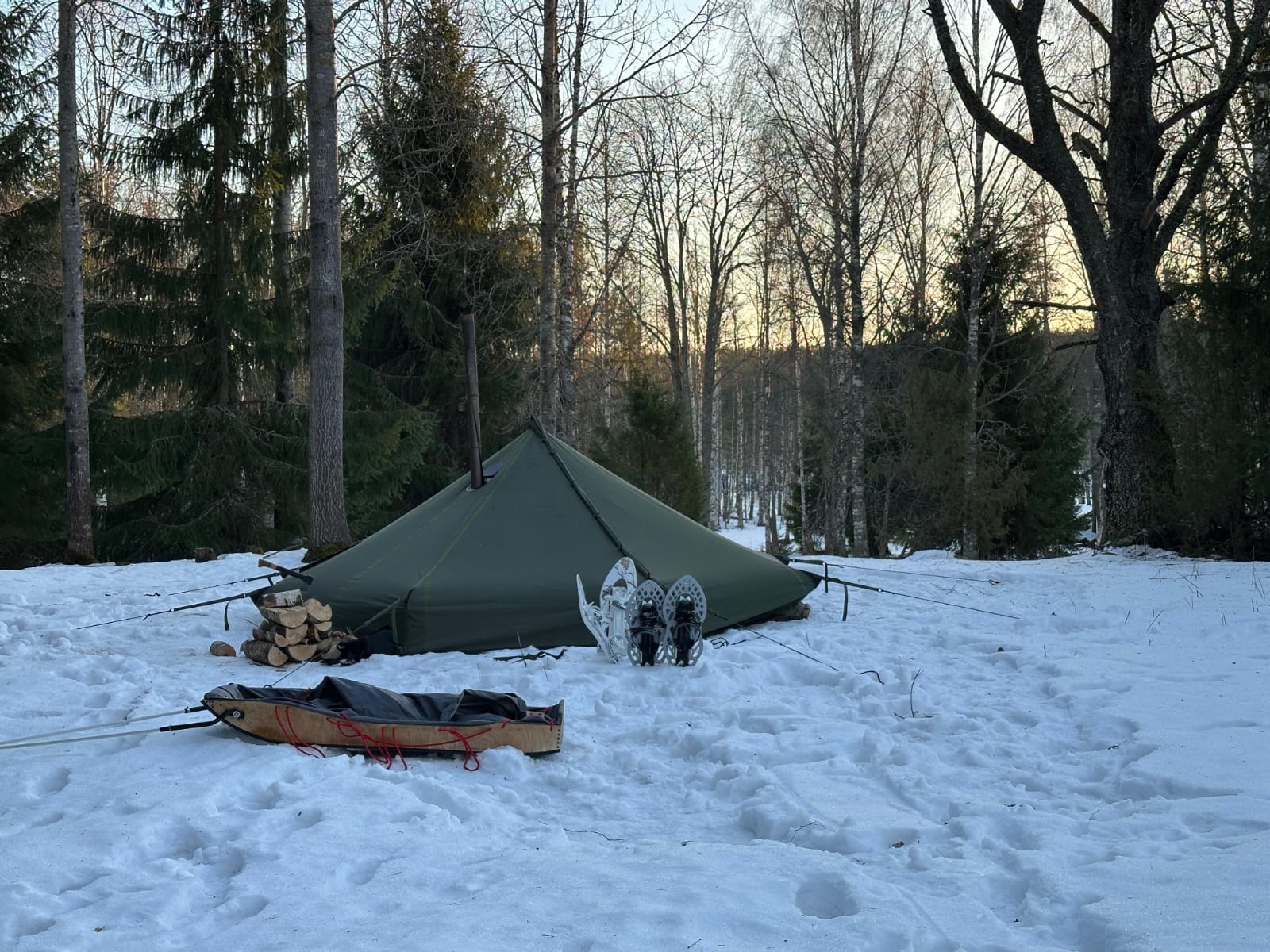 savotta hawu tent Savotta Hawu 8 teltta kamiinalla